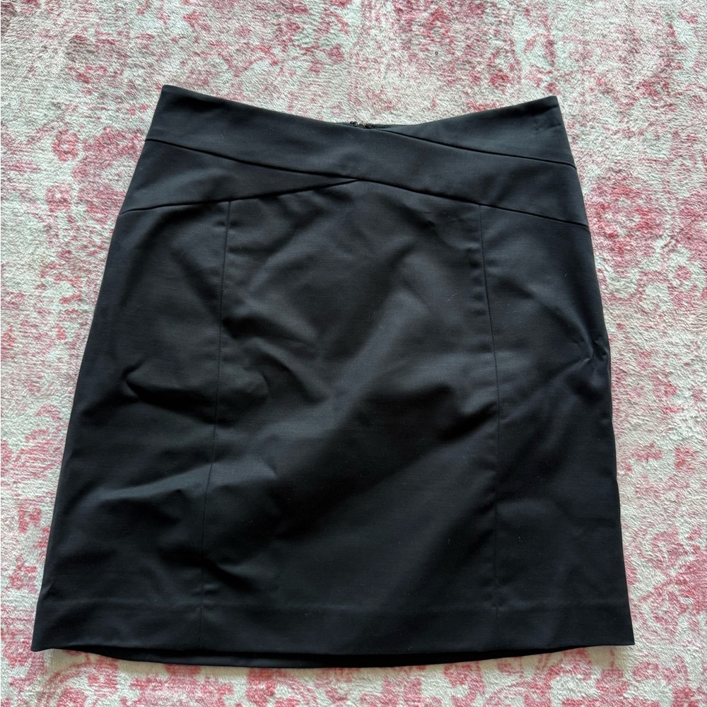 Banana Republic Black Pencil Skirt with V-Waistband